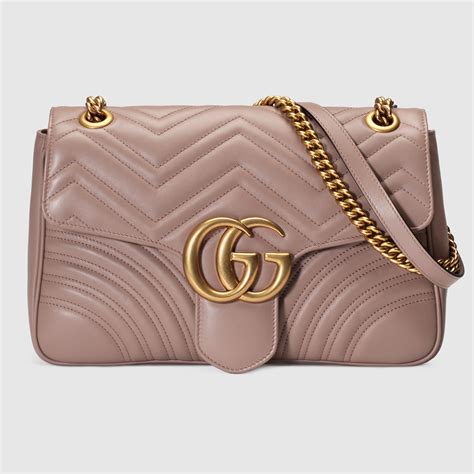 gucci marmont matelassé leather shoulder bag|gucci marmont suede bag.